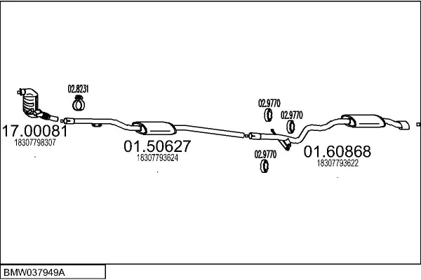 Изпускателна система MTS                 