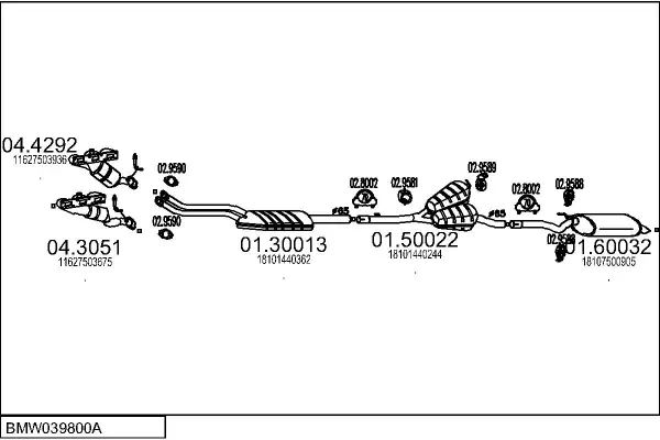 Изпускателна система MTS                 