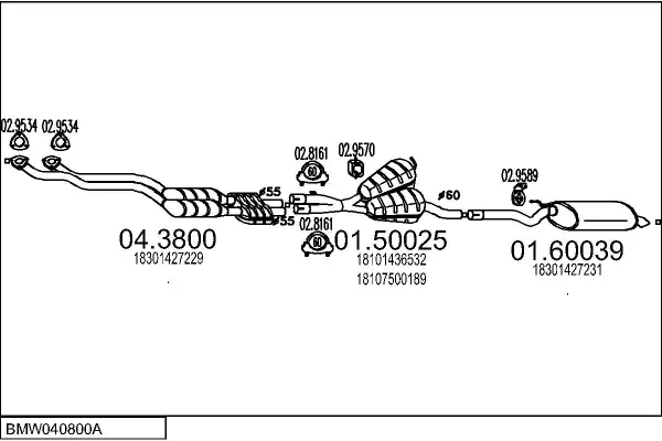 Изпускателна система MTS                 