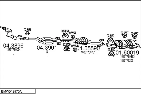 Изпускателна система MTS                 