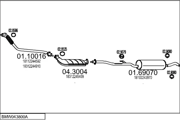 Изпускателна система MTS                 