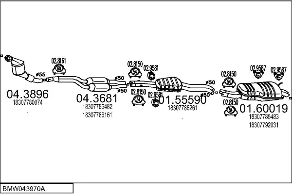 Изпускателна система MTS                 