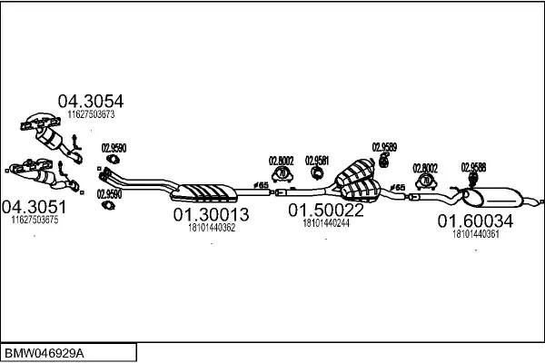 Изпускателна система MTS                 