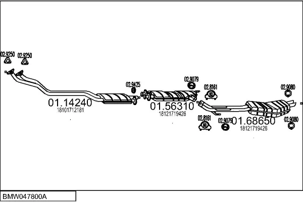 Изпускателна система MTS                 