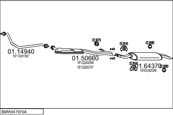 Изпускателна система MTS                 