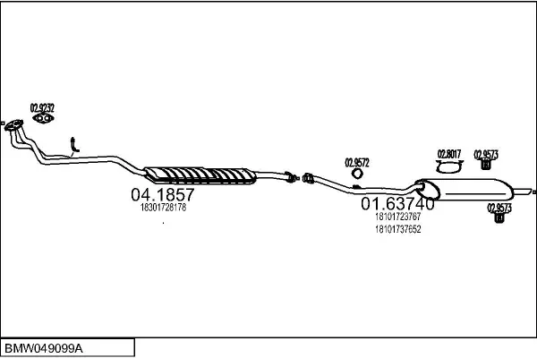 Изпускателна система MTS                 