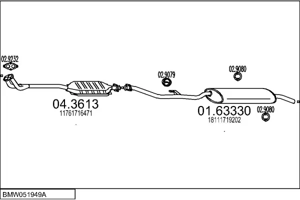 Изпускателна система MTS                 