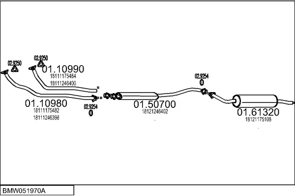 Изпускателна система MTS                 