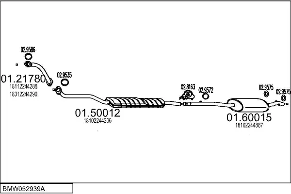 Изпускателна система MTS                 