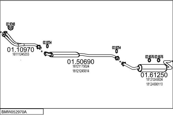 Изпускателна система MTS                 