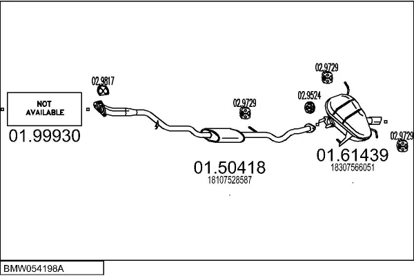 Изпускателна система MTS                 