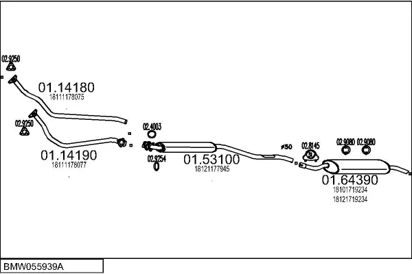 Изпускателна система MTS                 
