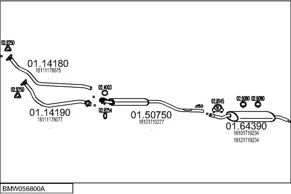 Изпускателна система MTS                 