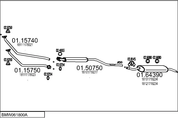 Изпускателна система MTS                 