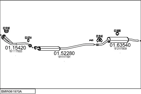 Изпускателна система MTS                 
