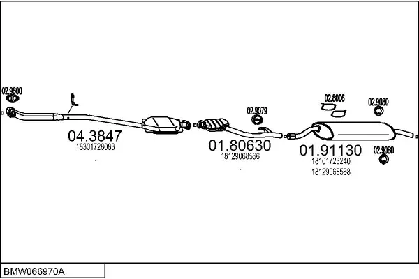 Изпускателна система MTS                 