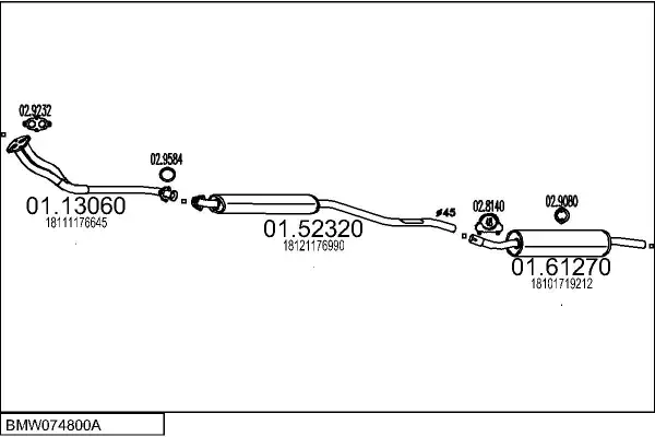 Изпускателна система MTS                 