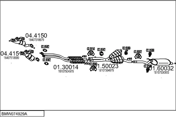 Изпускателна система MTS                 