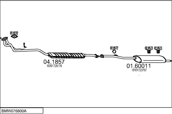 Изпускателна система MTS                 