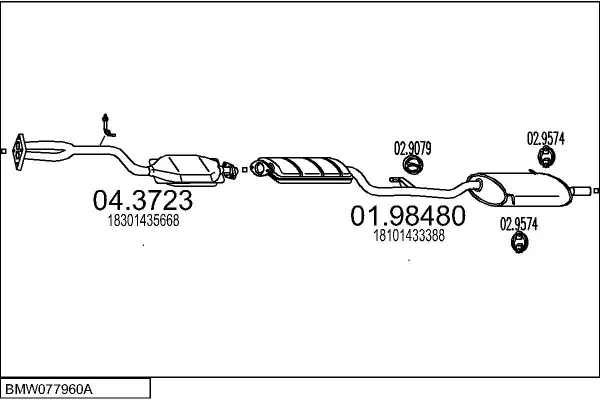 Изпускателна система MTS                 
