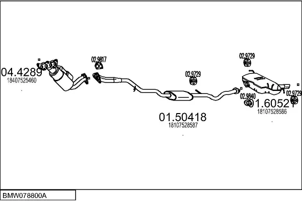 Изпускателна система MTS                 
