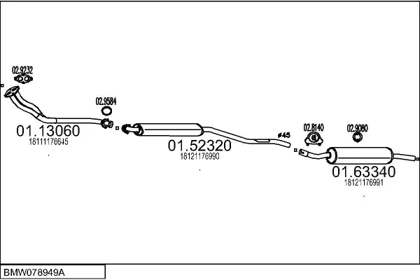 Изпускателна система MTS                 