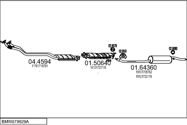Изпускателна система MTS                 