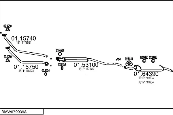 Изпускателна система MTS                 