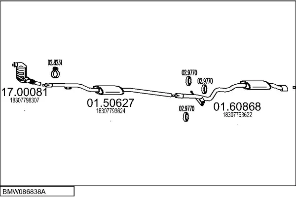 Изпускателна система MTS                 