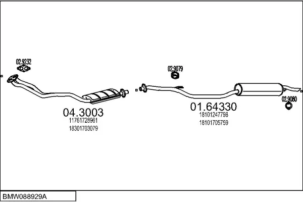 Изпускателна система MTS                 