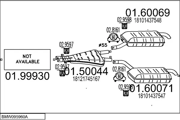 Изпускателна система MTS                 