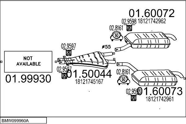 Изпускателна система MTS                 