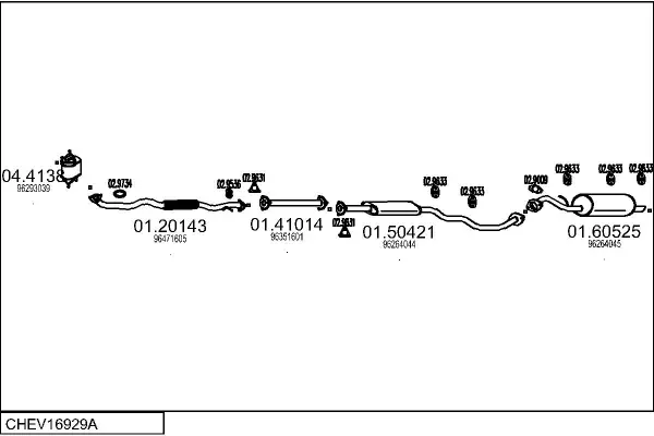 Изпускателна система MTS                 