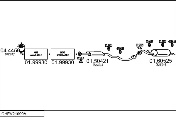 Изпускателна система MTS                 