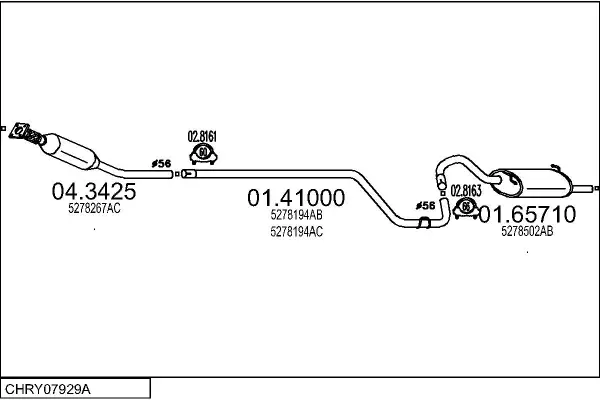 Изпускателна система MTS                 