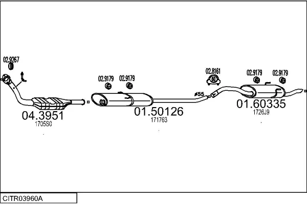 Изпускателна система MTS                 