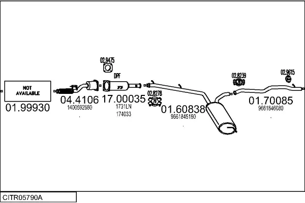 Изпускателна система MTS                 