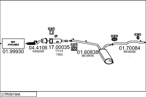 Изпускателна система MTS                 