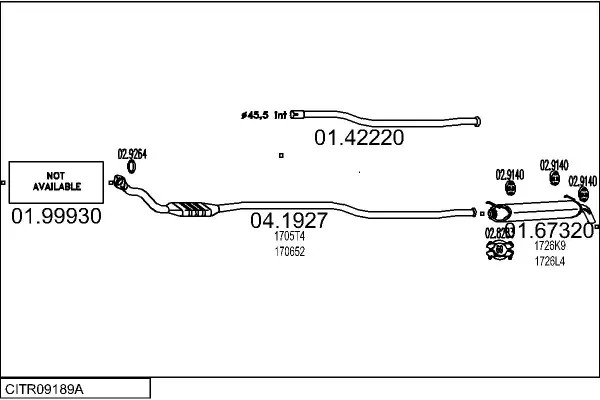 Изпускателна система MTS                 