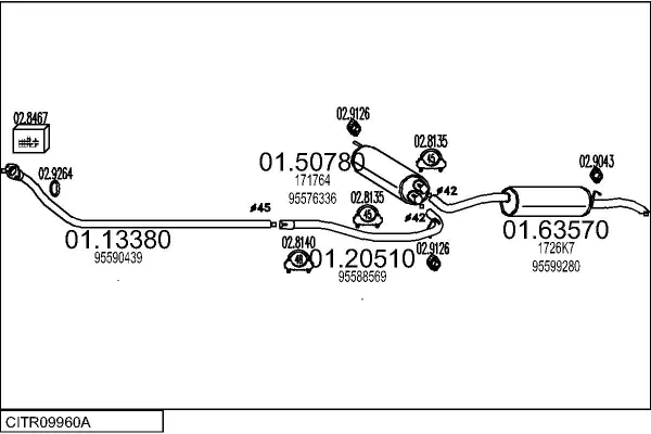 Изпускателна система MTS                 