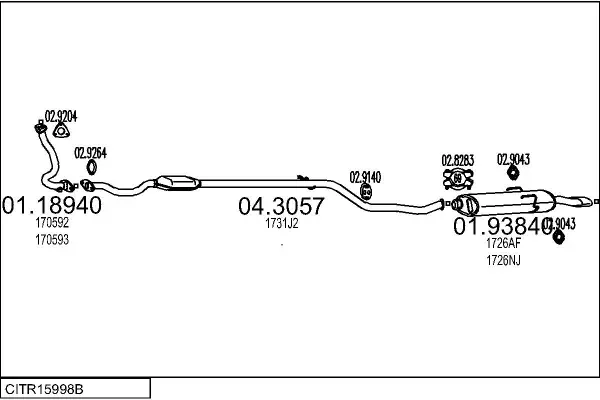 Изпускателна система MTS                 