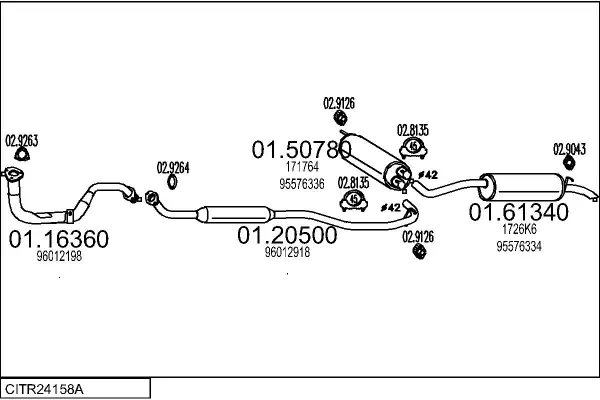 Изпускателна система MTS                 