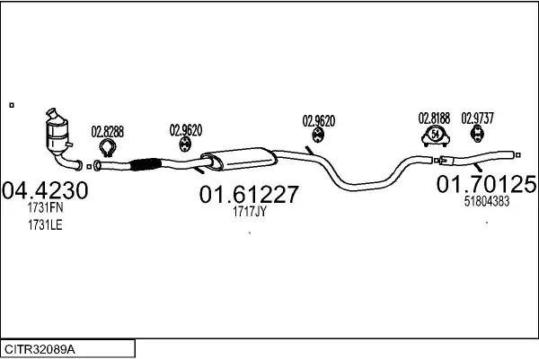 Изпускателна система MTS                 