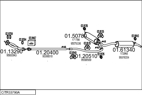 Изпускателна система MTS                 