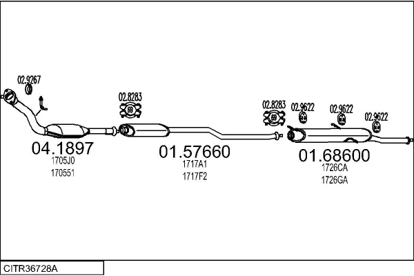Изпускателна система MTS                 