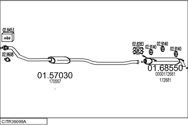 Изпускателна система MTS                 