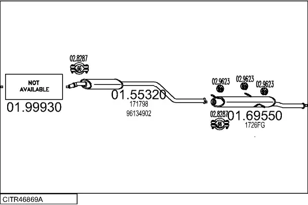 Изпускателна система MTS                 
