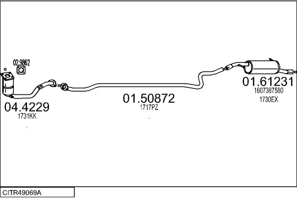 Изпускателна система MTS                 
