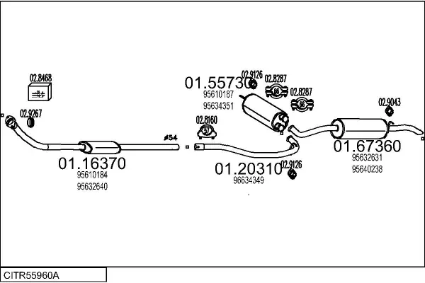 Изпускателна система MTS                 