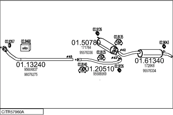 Изпускателна система MTS                 